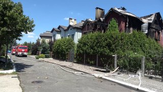 Пожар в Донецке: Огнеборцы справились с последствиями атаки дронов
