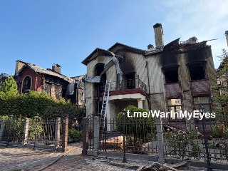 Ночная атака дронов: разрушения в жилых домах Донецка