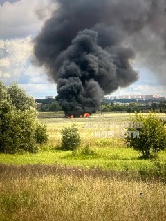 Военный Самолёт Упал Под Звенигородом: Пилоты Катапультировались