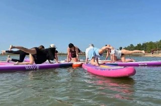 Мариуполь запускает фитнес на сапбордах для активного отдыха